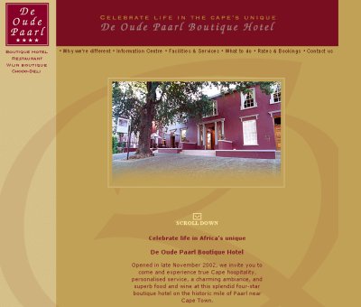 De Oude Paarl Boutique Hotel
